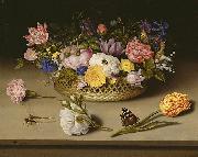 Ambrosius Bosschaert Flower Still Life oil painting reproduction
